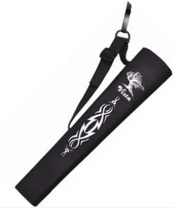 Shop-halona Köcher Halona BLA Sharky Aus Wasserfestem Silikon, 42 Cm, Seitenköcher Mit Clip