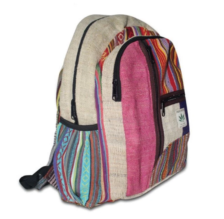 Shop-halona Rucksack Aus Hanf, Cultbagz Nepal Hand Made, Bagpack Stripes Rucksäcke 3 Shop-halona Rucksack Aus Hanf, Cultbagz Nepal Hand Made, Bagpack Stripes Rucksäcke