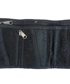 Halona Geldbörsen Black Hemp Wallet Cultbagz Geldbörse Aus Hanf Schwarz - Verschiedene Motive