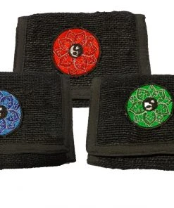 Halona Geldbörsen Black Hemp Wallet Cultbagz Geldbörse Aus Hanf Schwarz - Verschiedene Motive